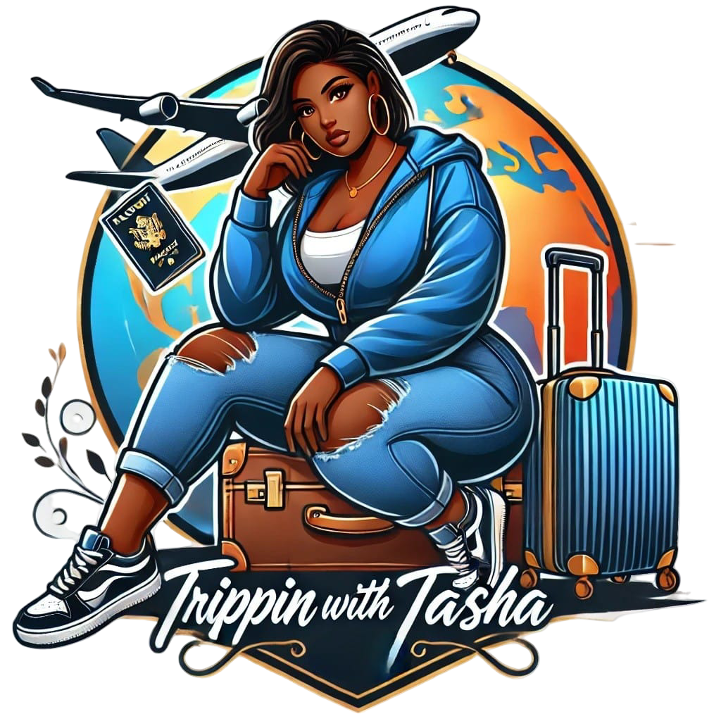 Trippin with Tasha Logo